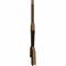 Ekena Millwork Davenport Timber Gable Bracket, Western Red Cedar, 72"W x 36"H x 1 1/2"D x 5 1/2"F, 12/12 Pitch GBW072X36X0206DAV00SWR - alternate 2